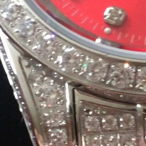 Fully custom. Prong set. Time piece.